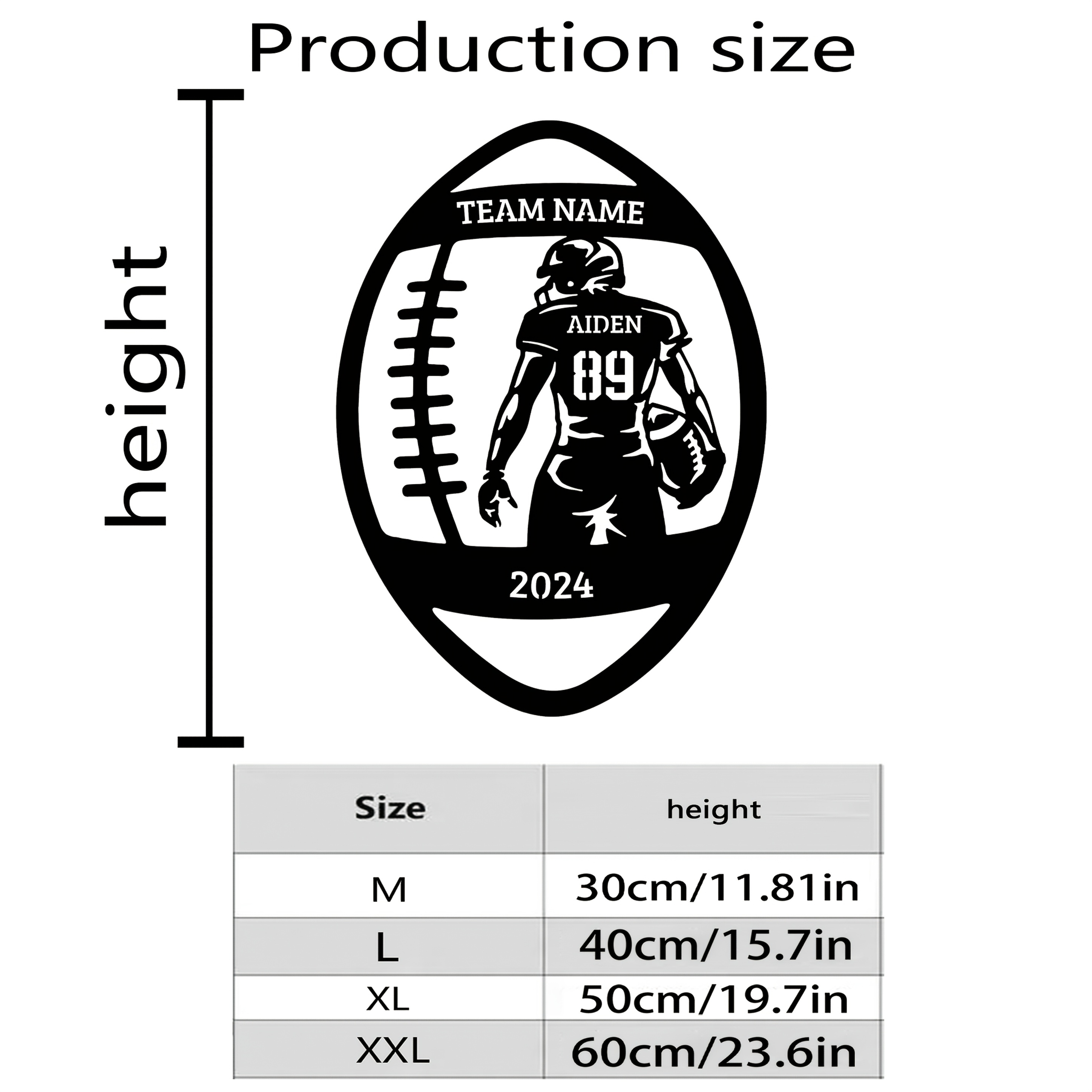 Personalized American Football - Personalized Engraved Gift recension och pris