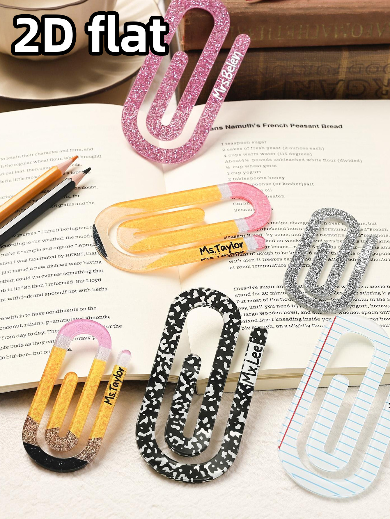 1PC Custom Bookmark - Personal - Personalized Engraved Gift recension och pris