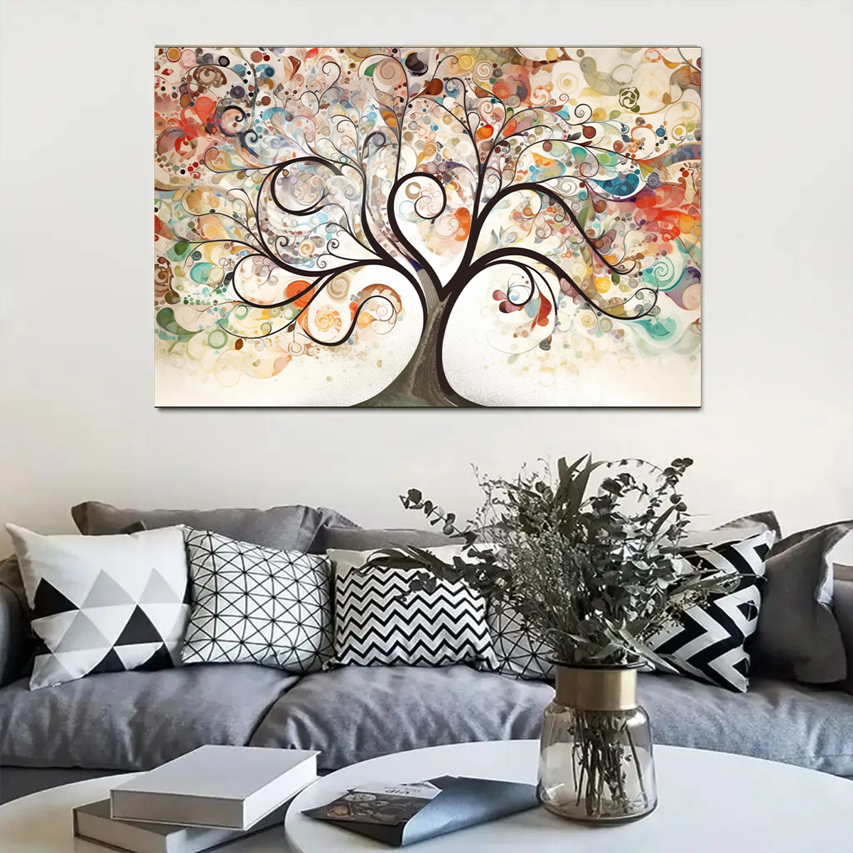 Klimt Style Tree of Life Artwo - Luxury Lifestyle Background recension och pris
