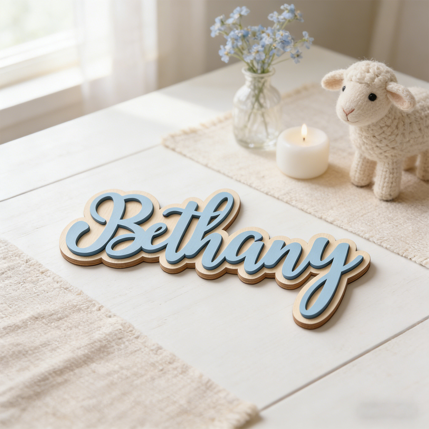 1 Personalized Double-layer Wo - Personalized Engraved Gift recension och pris