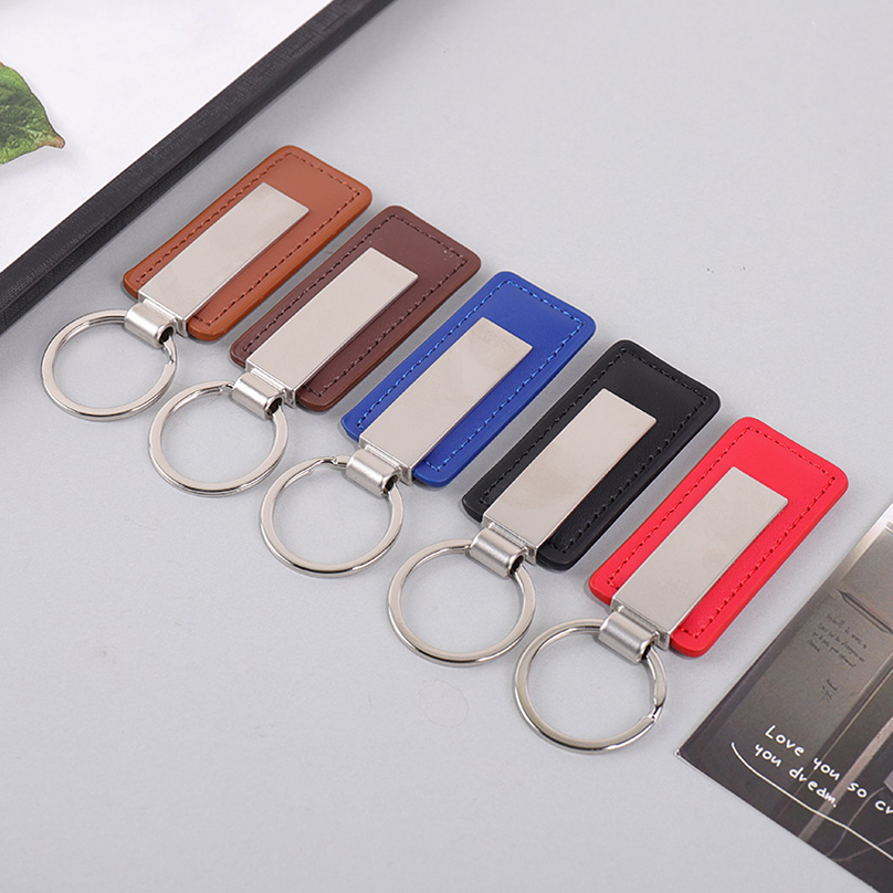 PU Leather Custom Name Keychai - Personalized Engraved Gift recension och pris