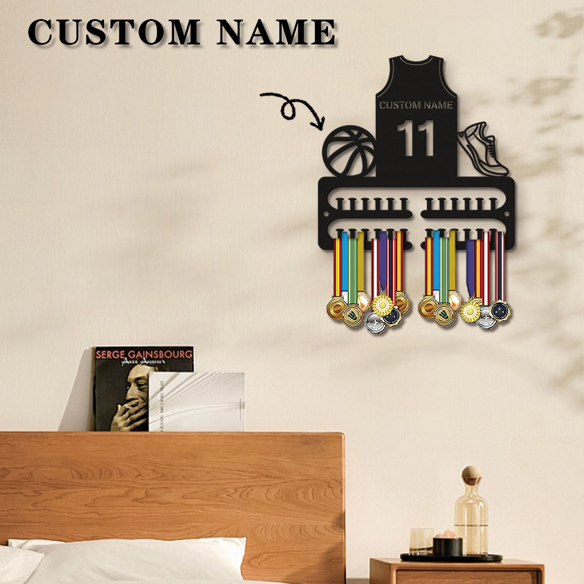 1pc Custom Wooden Basketball M - Personalized Engraved Gift recension och pris