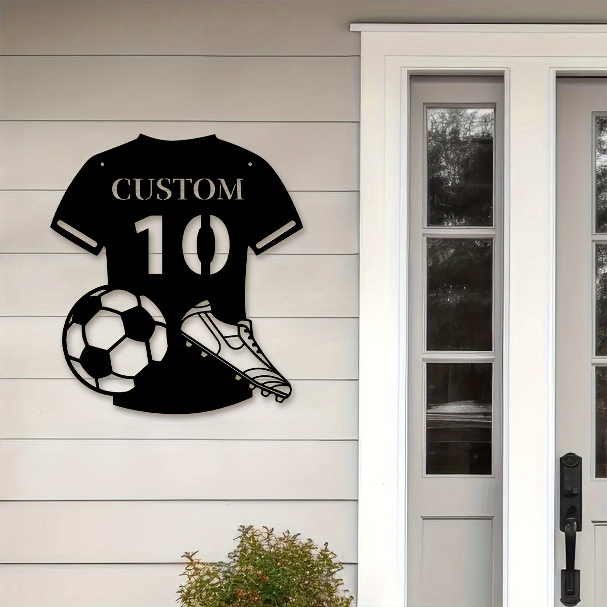 Custom Metal Soccer Jersey Sig - Personalized Engraved Gift recension och pris