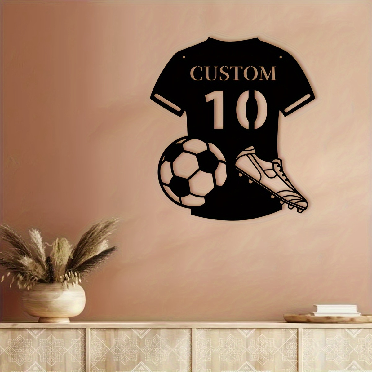 Custom Metal Soccer Jersey Sig - Personalized Engraved Gift recension och pris