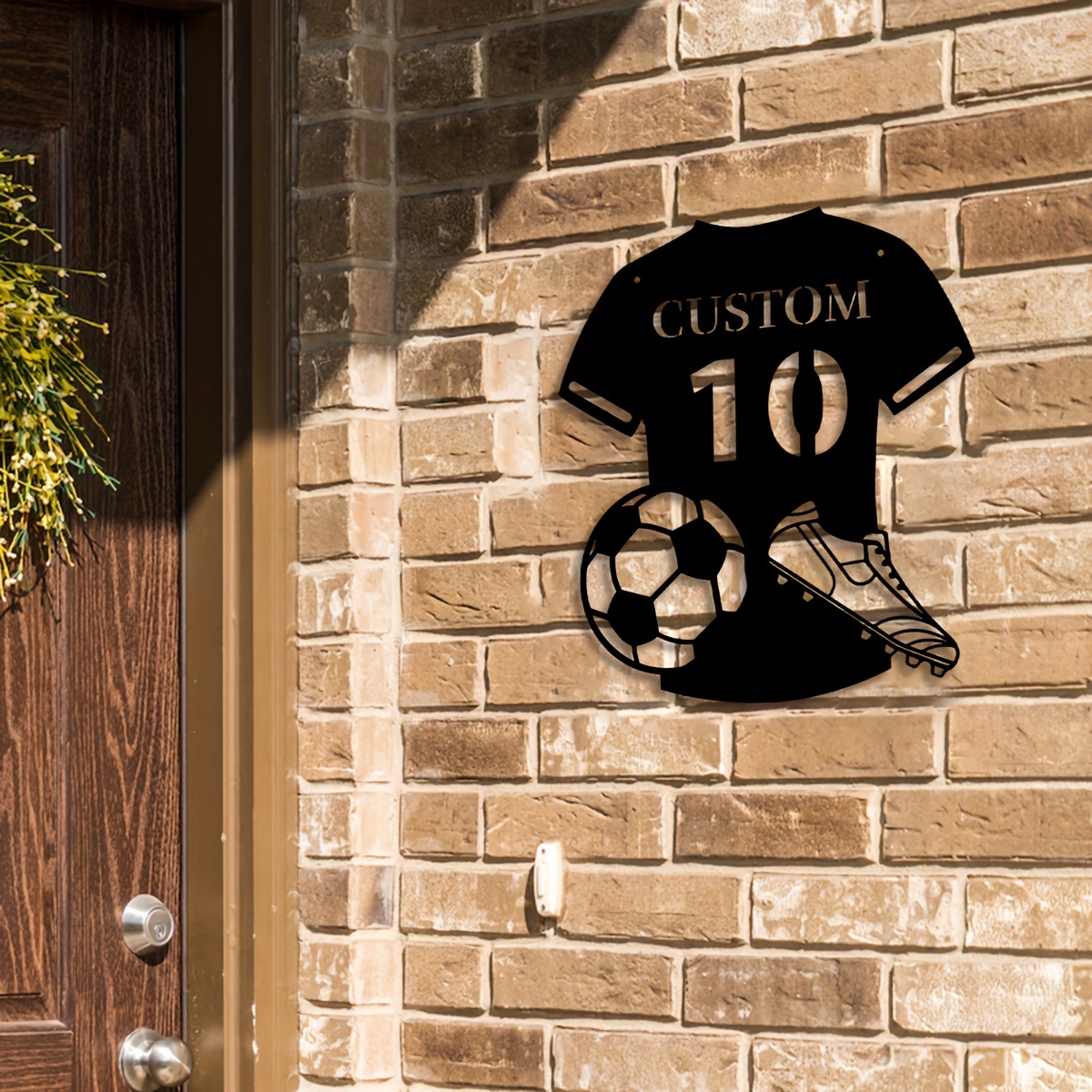 Custom Metal Soccer Jersey Sig - Personalized Engraved Gift recension och pris