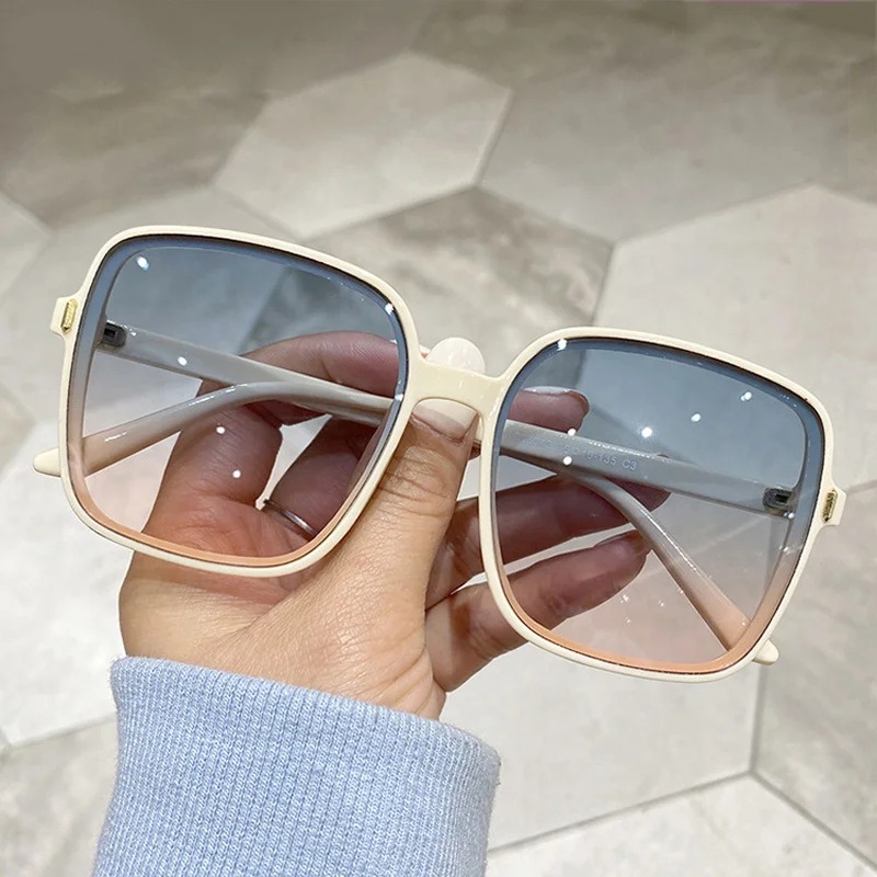 Vintage Oversized Square Sungl - Luxury Lifestyle Store recension och pris