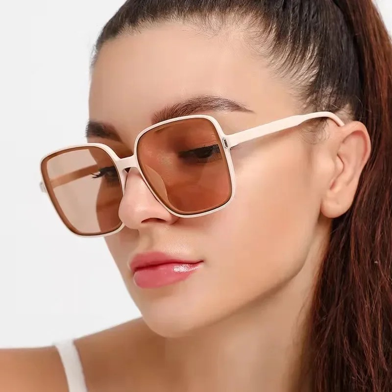 Vintage Oversized Square Sungl - Luxury Lifestyle Store recension och pris