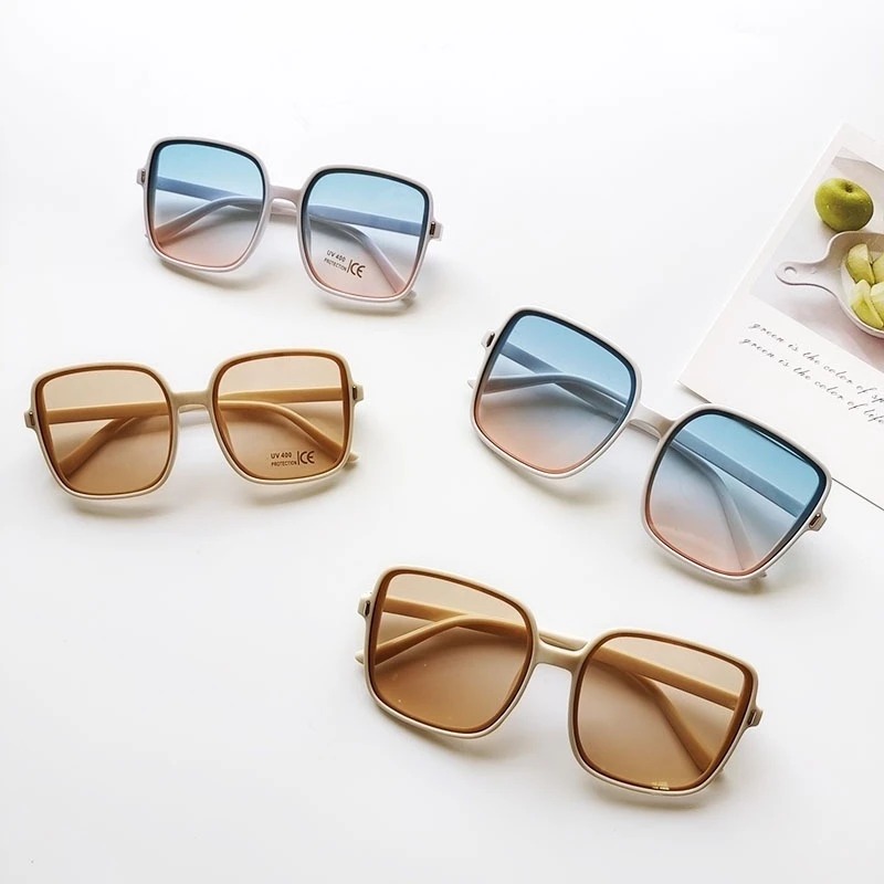 Vintage Oversized Square Sungl - Luxury Lifestyle Store recension och pris
