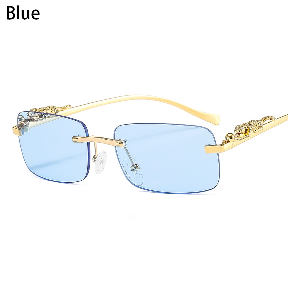 Rimless Small Square Sunglasse - Luxury Lifestyle Store recension och pris