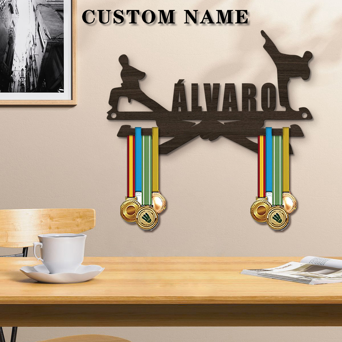 1pc Custom Wooden Taekwondo Me - Personalized Engraved Gift recension och pris