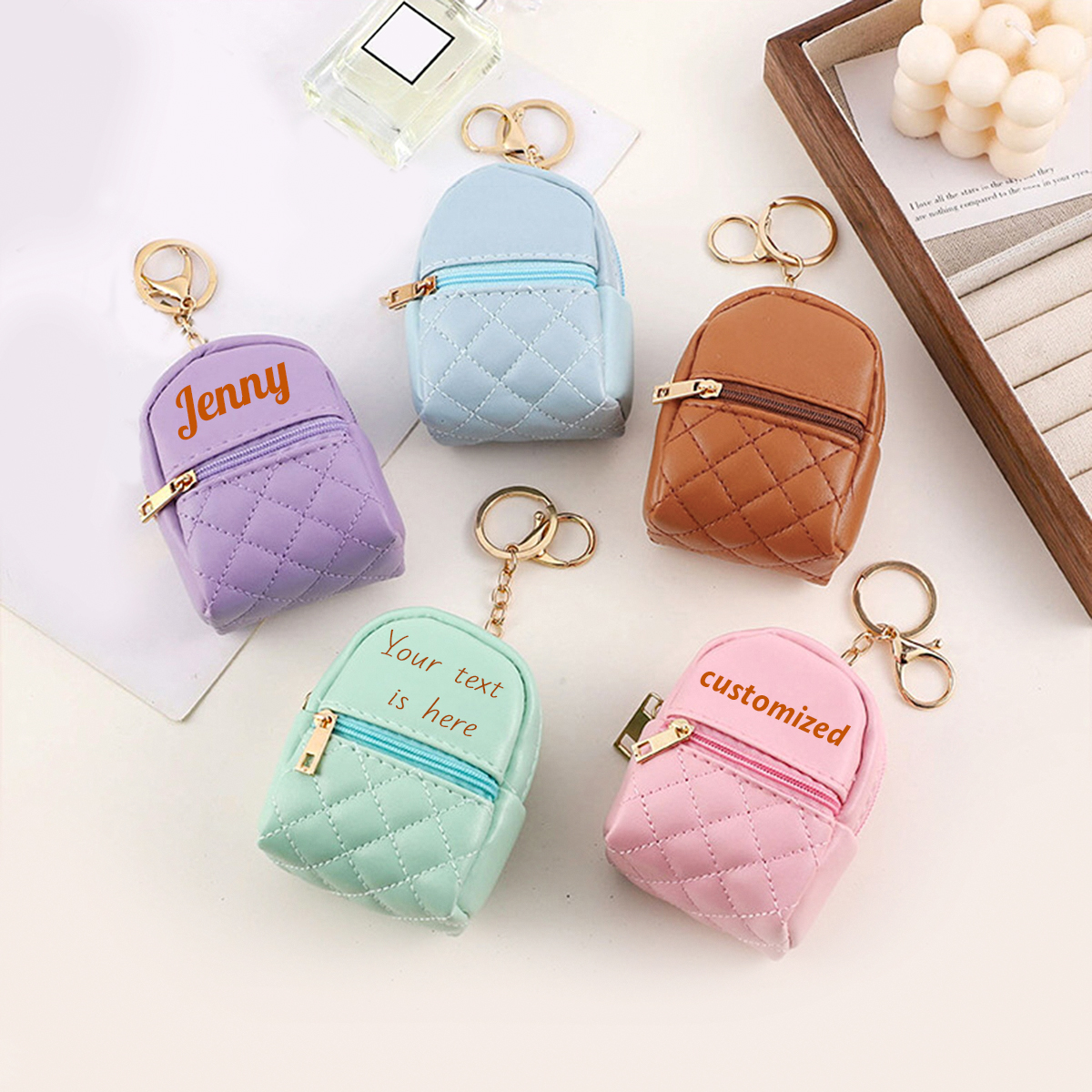Mini Custom Name Keychain Coin - Personalized Engraved Gift recension och pris
