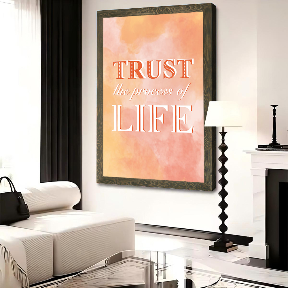 Trust the Process of Life Quot - Luxury Lifestyle Quote recension och pris