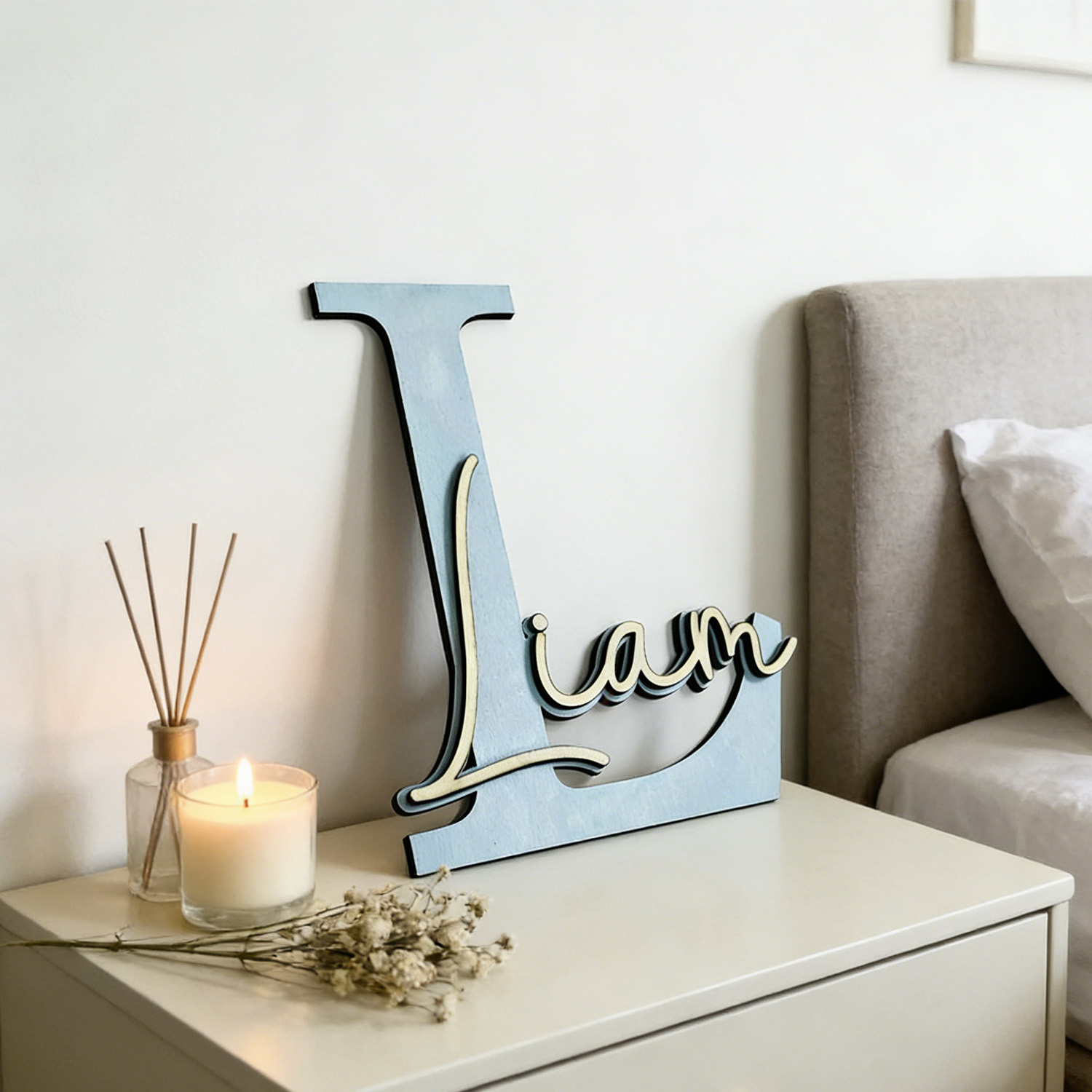 1pc Personalized Double-layer  - Personalized Engraved Gift recension och pris