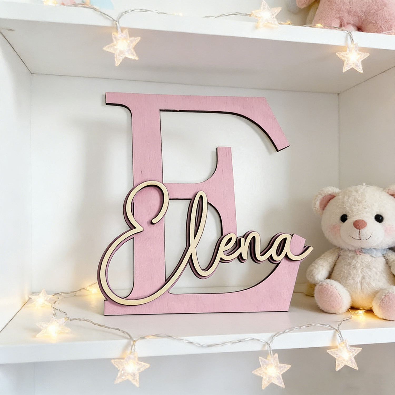 1pc Personalized Double-layer  - Personalized Engraved Gift recension och pris