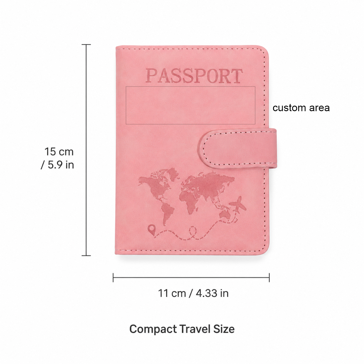 Personalized leather passport  - Personalized Engraved Gift recension och pris