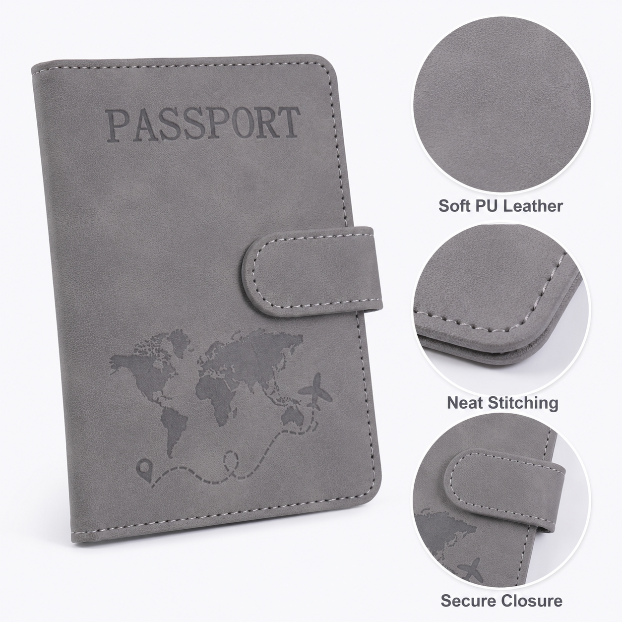 Personalized leather passport  - Personalized Engraved Gift recension och pris