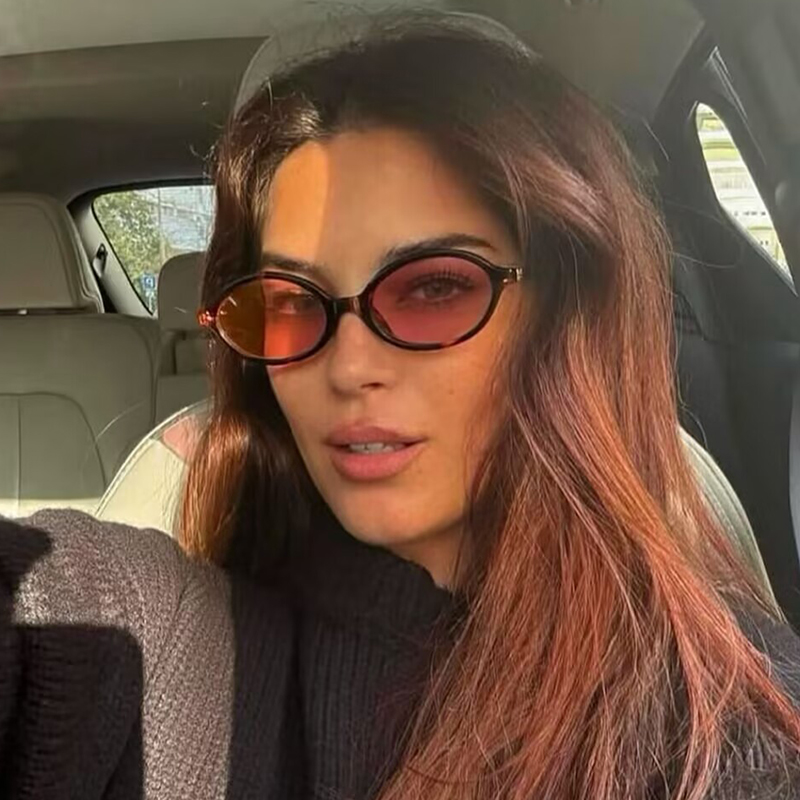 Fashion Oval Simple Sunglasses - Luxury Lifestyle Store recension och pris