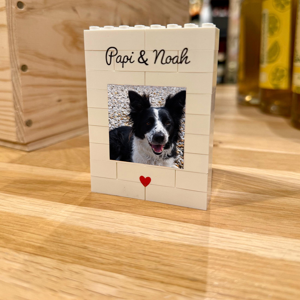 1PC Custom Pet Building Blocks - Personalized Engraved Gift recension och pris